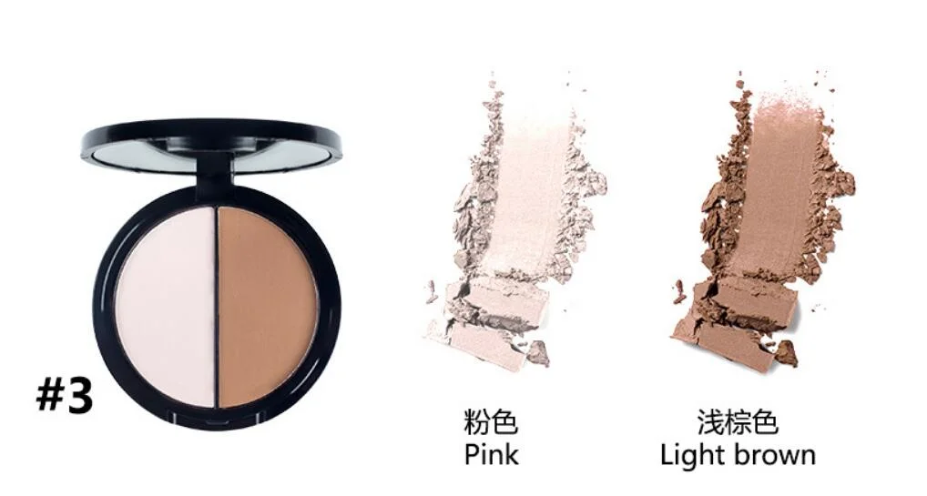 Lameila Eye Brow Powder with 3 Kind Colos Cosmetics 0.5USD