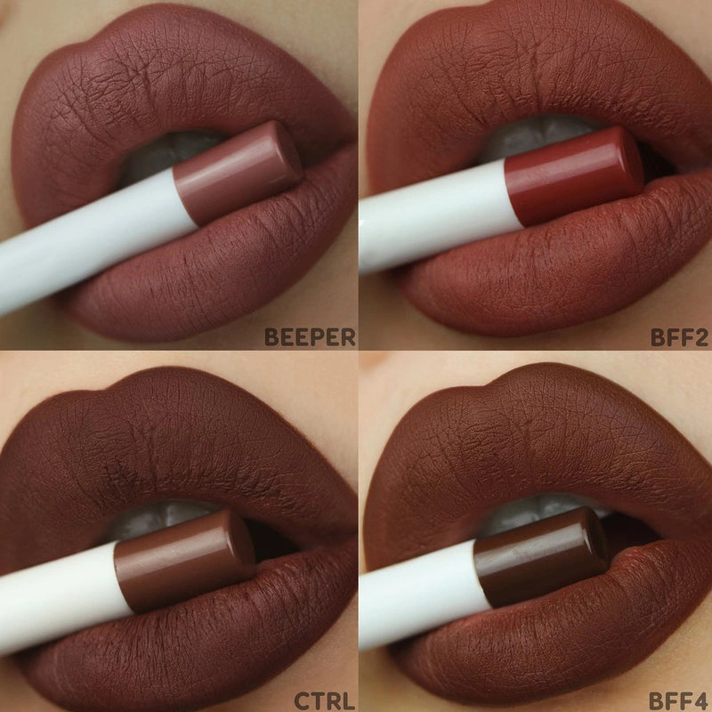 Wholesale Vegan Nude Pink Lip Pencil Waterproof Vegan Lip Liner