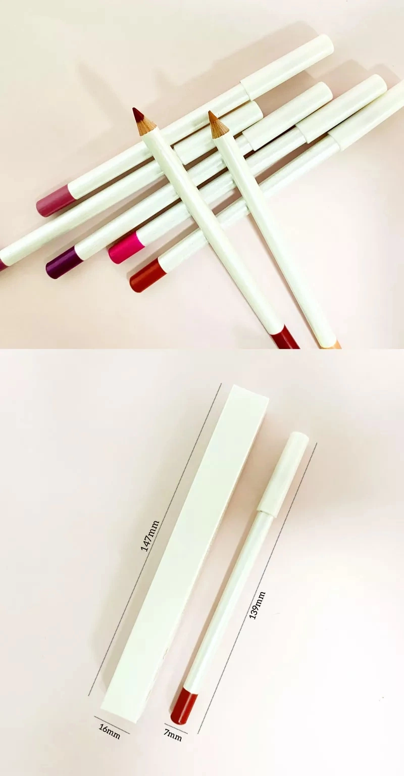 Wholesale High Quality 26 Colors Lipliner Vegan Long Lasting Custom Private Label Matte Lip Liner Pencil