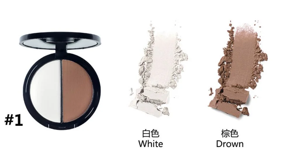 Lameila Eye Brow Powder with 3 Kind Colos Cosmetics 0.5USD